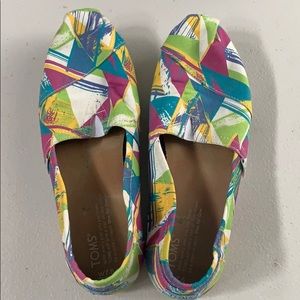 Amazingly comfortable colorful Toms